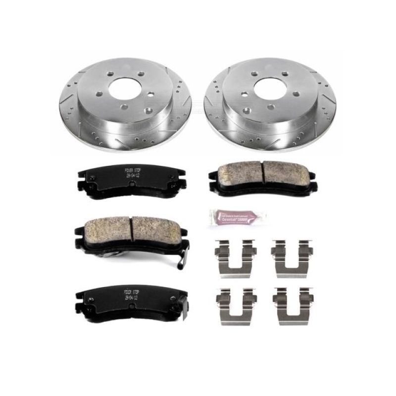 Power Stop 02-07 Buick Rendezvous Rear Z23 Evolution Sport Brake Kit PowerStop