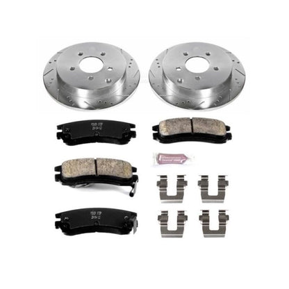 Power Stop 02-07 Buick Rendezvous Rear Z23 Evolution Sport Brake Kit PowerStop