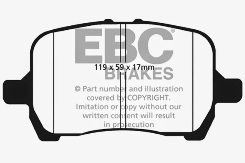 EBC GreenStuff Front Brake Pads - DP21763 EBC