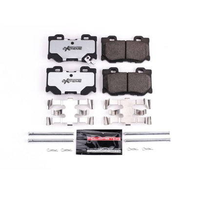 Power Stop 09-13 Infiniti FX50 Rear Z26 Extreme Street Brake Pads w/Hardware PowerStop