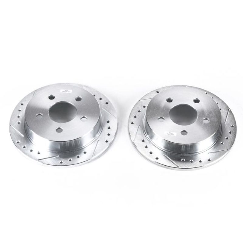 Power Stop 04-05 Buick Century Rear Evolution Drilled & Slotted Rotors - Pair PowerStop