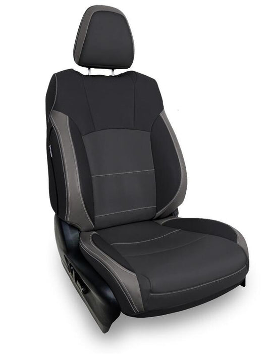 PRP 2021+ Subaru Outback Front Seat Covers  (Pair) - Black and Gray B078-03