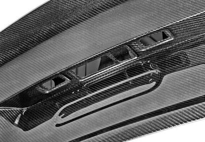 Seibon CSL-style carbon fiber trunk (Shaved) for 2012-2018 BMW F30 - TL1213BMWF30-C-S