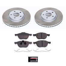 Load image into Gallery viewer, Power Stop 05-11 Volvo V50 Front Semi-Coated Rotor Kit