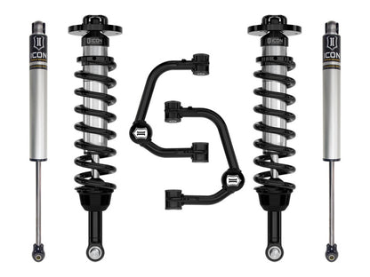 ICON 2.75-3.5in Stage 1 Tubular UCA Suspension System for 2021-2024 Ford F-150 4WD - K93131T