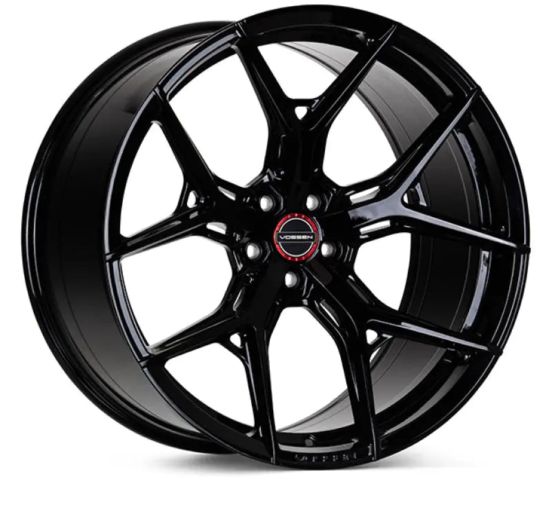 Vossen HF-5 20X10 / 5X127 / ET -18 / Super Deep Face / 71.5 - Gloss Black Wheel Vossen