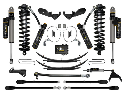 ICON 2023 Ford F250/F350 4-5.5in Stage 8 Coilover Conversion System w/ Expansion Packs