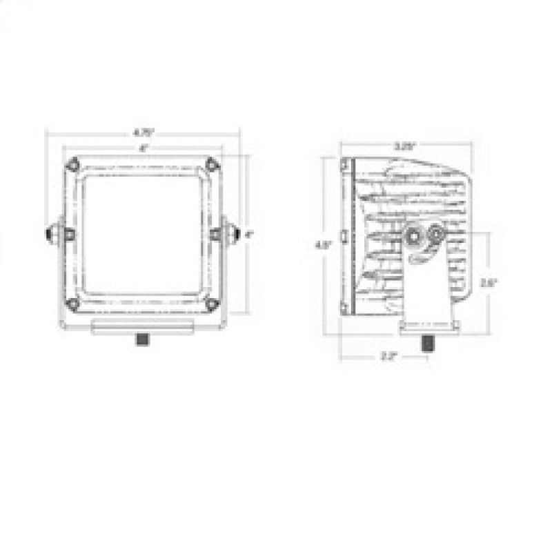 Rigid Industries D-XL Pro Spot Lens - Amber (Pair)