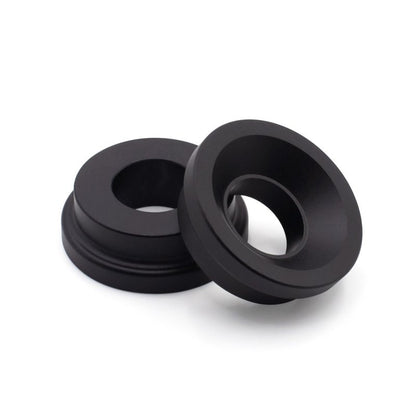 BLOX 2-Piece Billet Aluminum Solid Shifter Bushing B-Series Transmissions - Black BLOX Racing