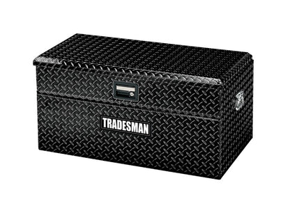Tradesman Aluminum Flush Mount Truck Tool Box Full/Wide (48in.) - Black Tradesman