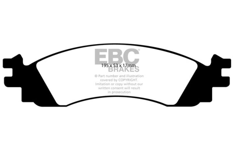 EBC Ultimax2 Front Brake Pads - UD1158 EBC