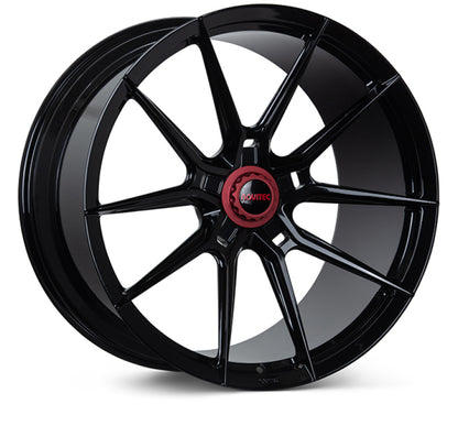 Vossen x Novitec NF10 21x9 ET:35 Gloss Black Ferrari 488 / F8 Front Wheel