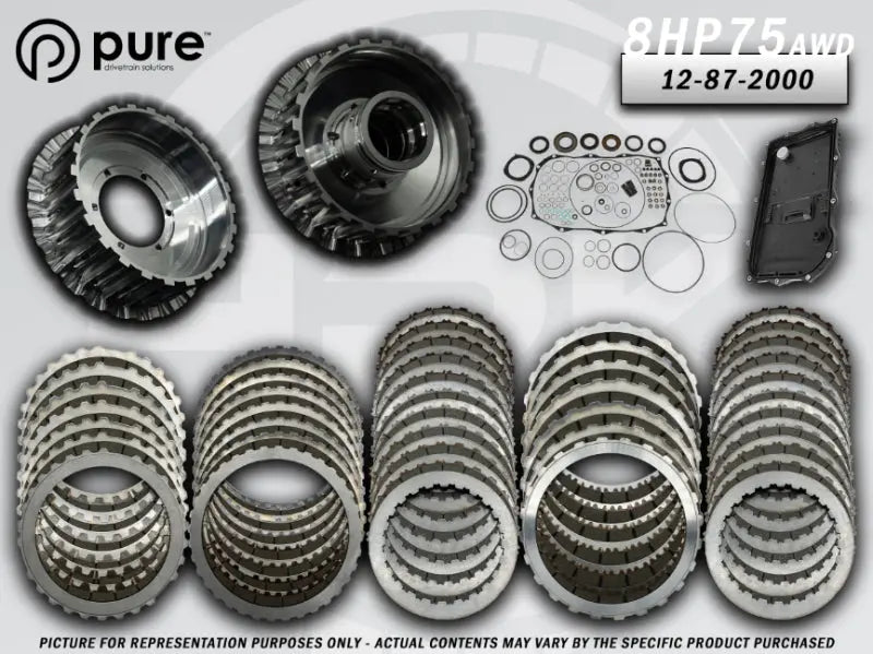 Pure Drivetrain 8HP75 High Performance Transmission Hard Parts Kit - A
