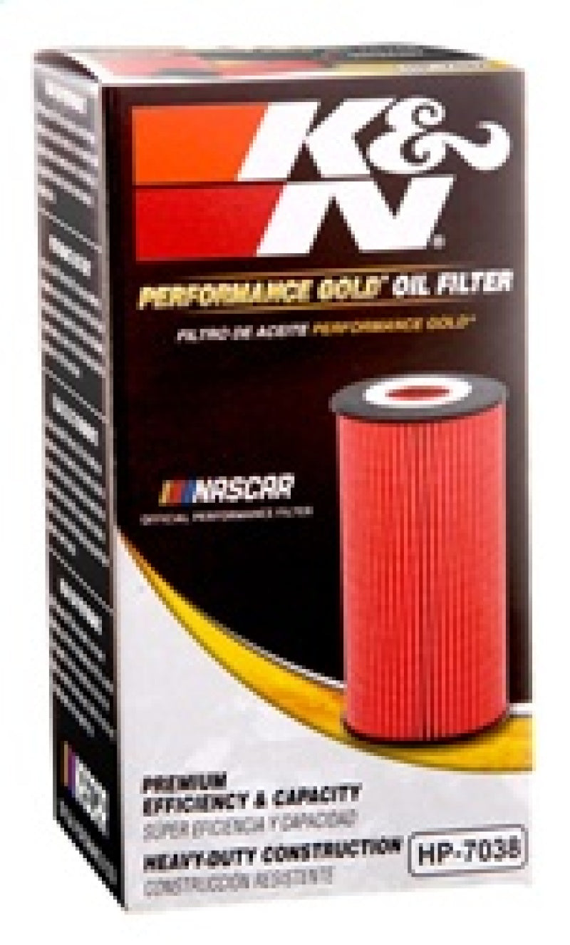 K&N Performance Oil Filter for 2019 Audi A3 2.0L K&N Engineering