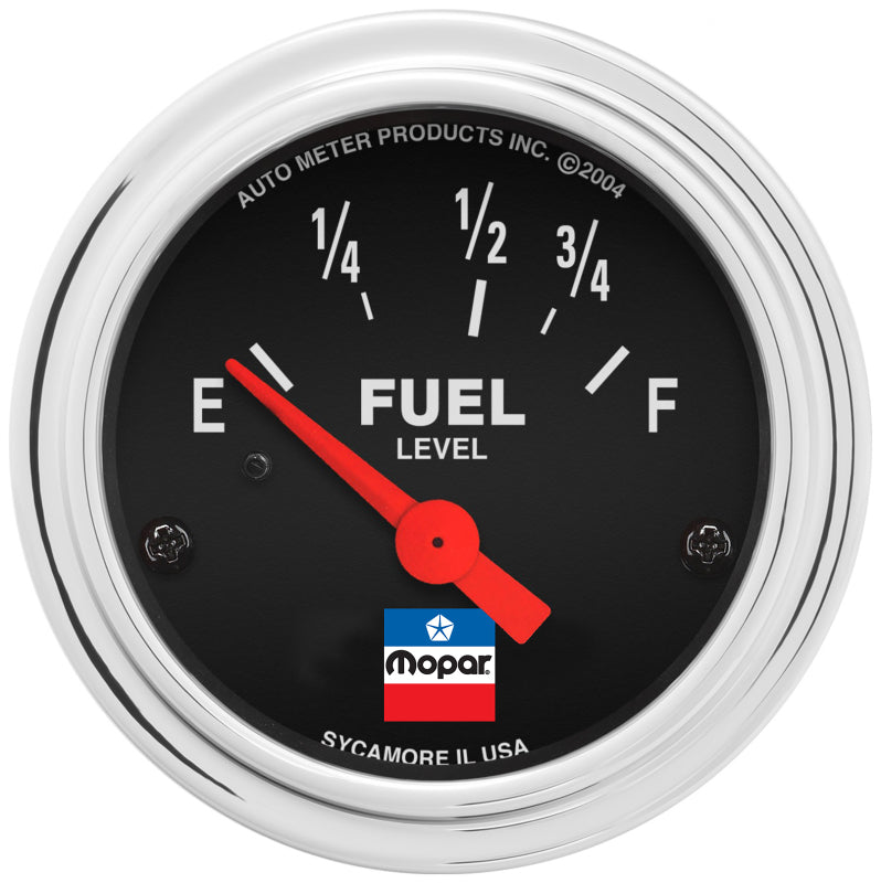 Autometer Mopar Classic 52.4mm 73 E / 8-12 F Electric Fuel Level Gauge 880785