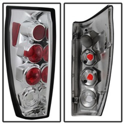Spyder Chevy Avalanche 02-06 Euro Style Tail Lights Chrome ALT-YD-CAV04-C SPYDER