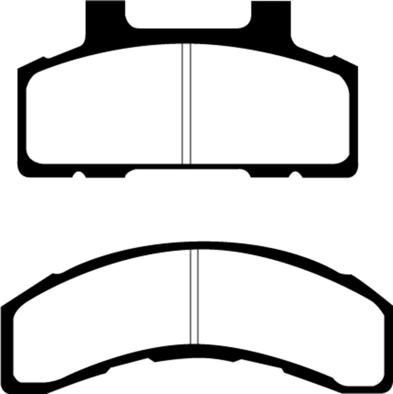 EBC GreenStuff Front Brake Pads - DP21240 EBC
