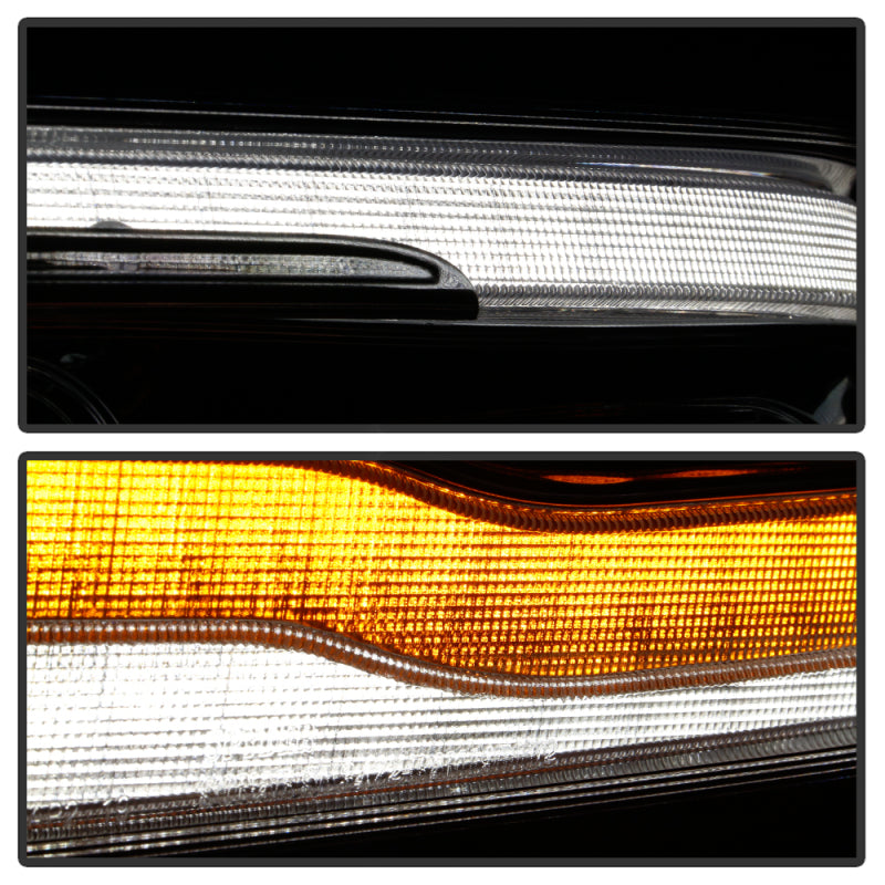 Spyder Dodge Ram 19-20 Halogen Model Projector Headlights Chrome PRO-YD-DR19HALSI-SEQ-C SPYDER