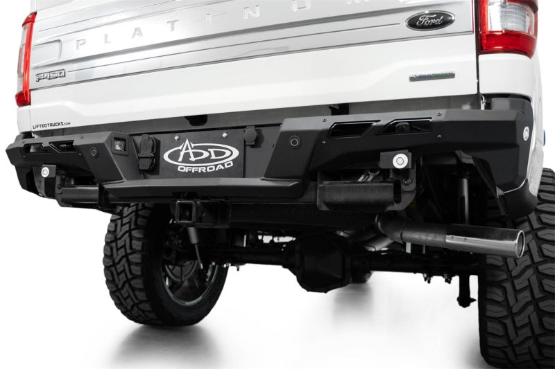 Addictive Desert Designs 21-23 Ford F-150 (excl. Raptor) Black Label Rear Bumper Addictive Desert Designs