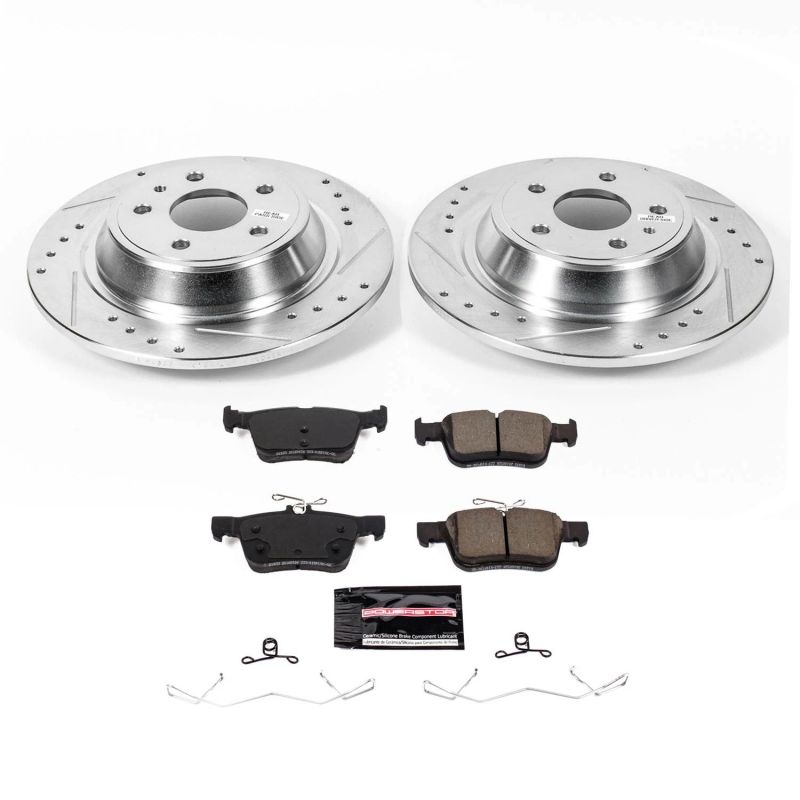 Power Stop 2020 Ford Fusion Rear Z23 Evolution Sport Brake Kit PowerStop