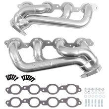 Load image into Gallery viewer, BBK 19-24 GM Full Size 5.3/6.2L Shorty Headers (Silver Ceramic)