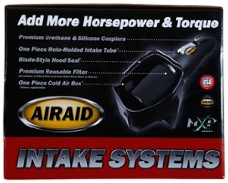 Airaid 2008-11 Cadillac CTS 3.6L CAD Intake System w/ Tube (Dry / Red Media) Airaid