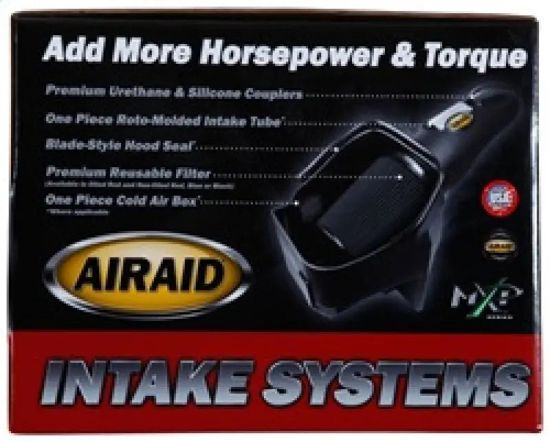 Airaid 99-04 Chevy / GMC / Cadillac 4.8/5.3/6.0L Airaid Jr Intake Kit - Dry / Red Media Airaid