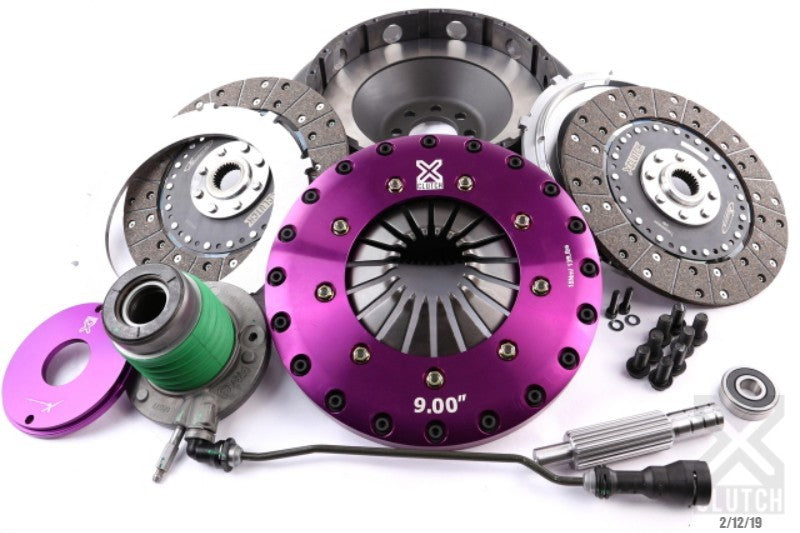 XClutch 14-19 Chevrolet Corvette 6.2L 9in Twin Solid Organic Clutch Kit