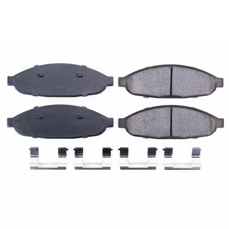 Power Stop 04-08 Chrysler Pacifica Front Z17 Evolution Ceramic Brake Pads w/Hardware PowerStop