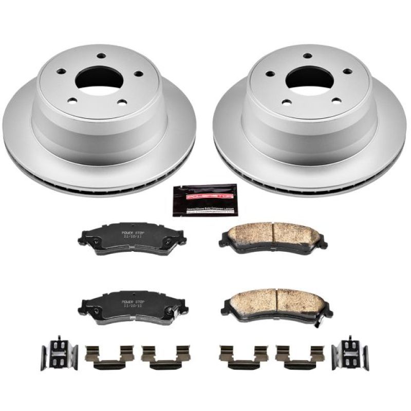 Power Stop 97-05 Chevrolet Blazer Rear Z17 Evolution Geomet Coated Brake Kit PowerStop