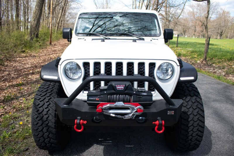 Fishbone Offroad 2018+ Jeep Wrangler JL/JLU/2020+ Gladiator JT  Steel Front Fender Flares  - Black