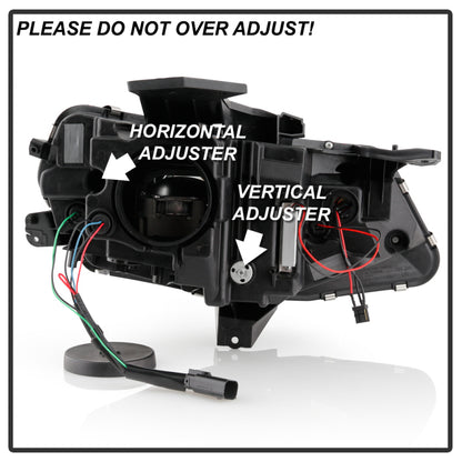 Spyder Chevy Camaro 16-18 HID Model Full LED Headlights Black PRO-YD-CCAM16HIDAP-SEQ-BK SPYDER