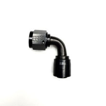 Load image into Gallery viewer, Fragola -6AN 90 Degree Fixed/Single Swivel Sport Crimp Pro Hose End