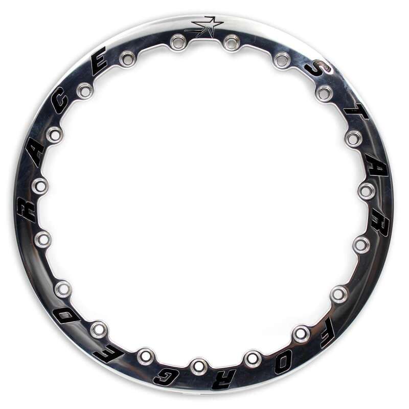 Race Star 15in. Forged Pro Bead-Loc Ring 19-Hole (Single) - Polished