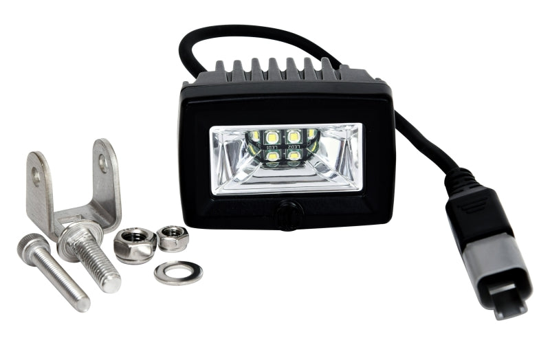 KC HiLiTES C-Series C2 LED 2in. Backup Area Flood Light 20w (Pair Pack System) - Black