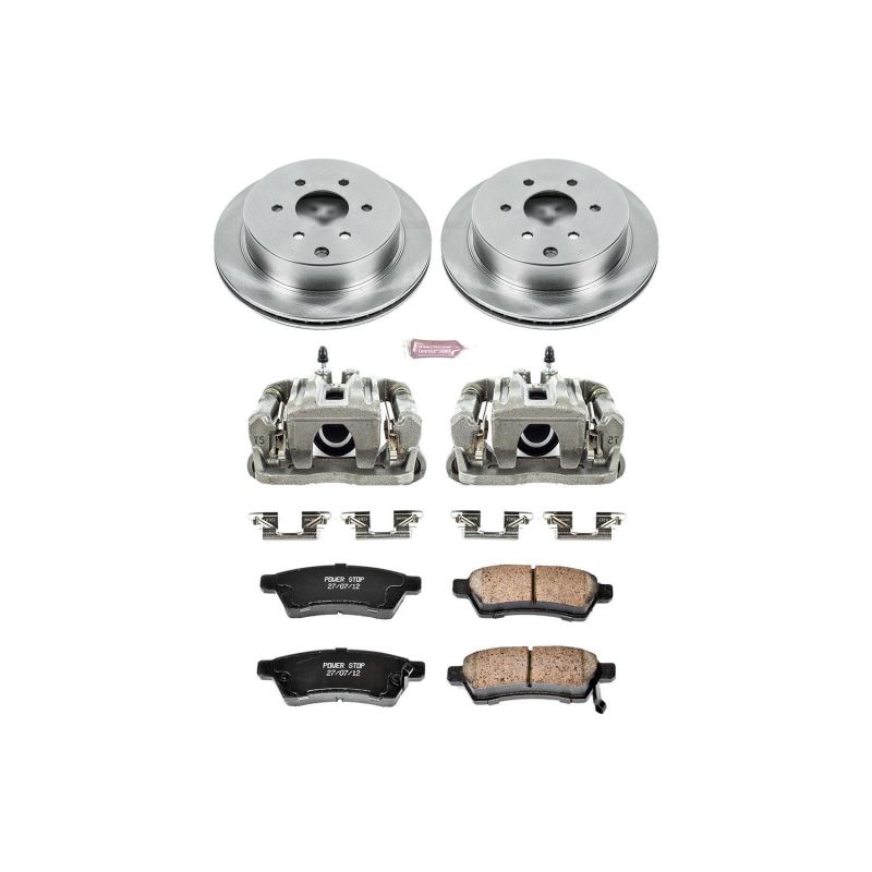 Power Stop 05-18 Nissan Frontier Rear Autospecialty Brake Kit w/Calipers PowerStop