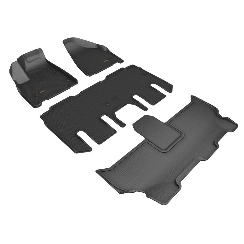 3D MAXpider KAGU 1st-3rd Row Floor Mats for Chrysler Pacifica Limited Gas 2021-2026 - L1CY01101509