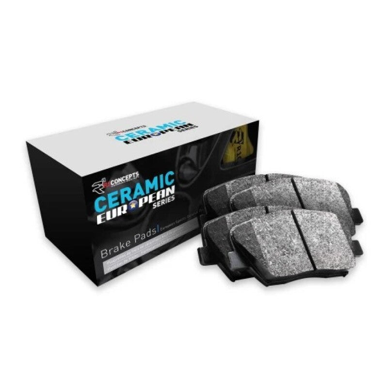 R1 14-22 Maserati Ghibli Rear Euro Ceramic Brake Pads and Hardware Kit