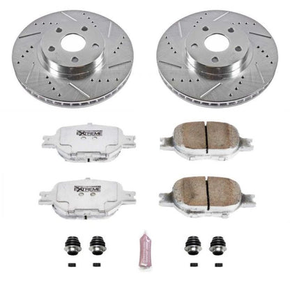 Power Stop 05-10 Scion tC Front Z26 Street Warrior Brake Kit PowerStop