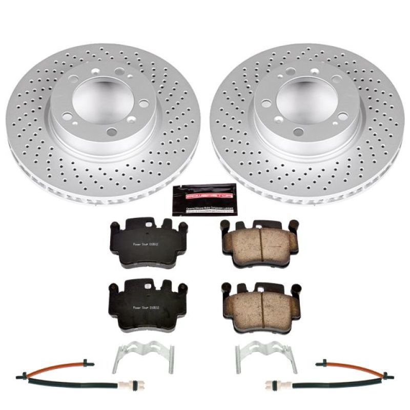 Power Stop 99-05 Porsche 911 Front Z23 Evolution Sport Coated Brake Kit PowerStop