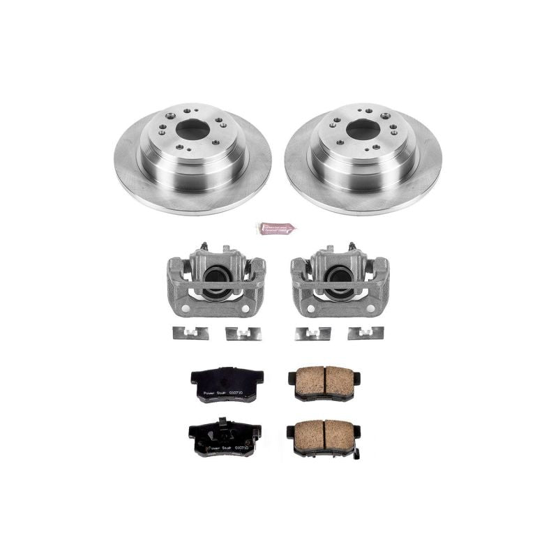 Power Stop 10-11 Honda Accord Crosstour Rear Autospecialty Brake Kit w/Calipers PowerStop