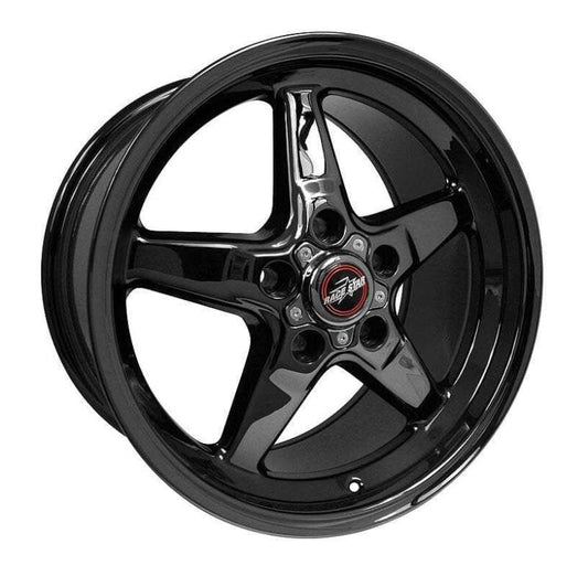 Race Star 92 Drag Star 17x7.00 5x5.50bc 4.25bs ET6 Direct Drill Black Wheel Race Star