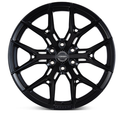 Vossen HF6-4 20x10 / 6x139.7 / ET-18 / Super Deep Face / 106.1 - Satin Black Vossen