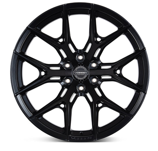 Vossen HF6-4 20x10 / 6x139.7 / ET-18 / Super Deep Face / 106.1 - Satin Black Vossen