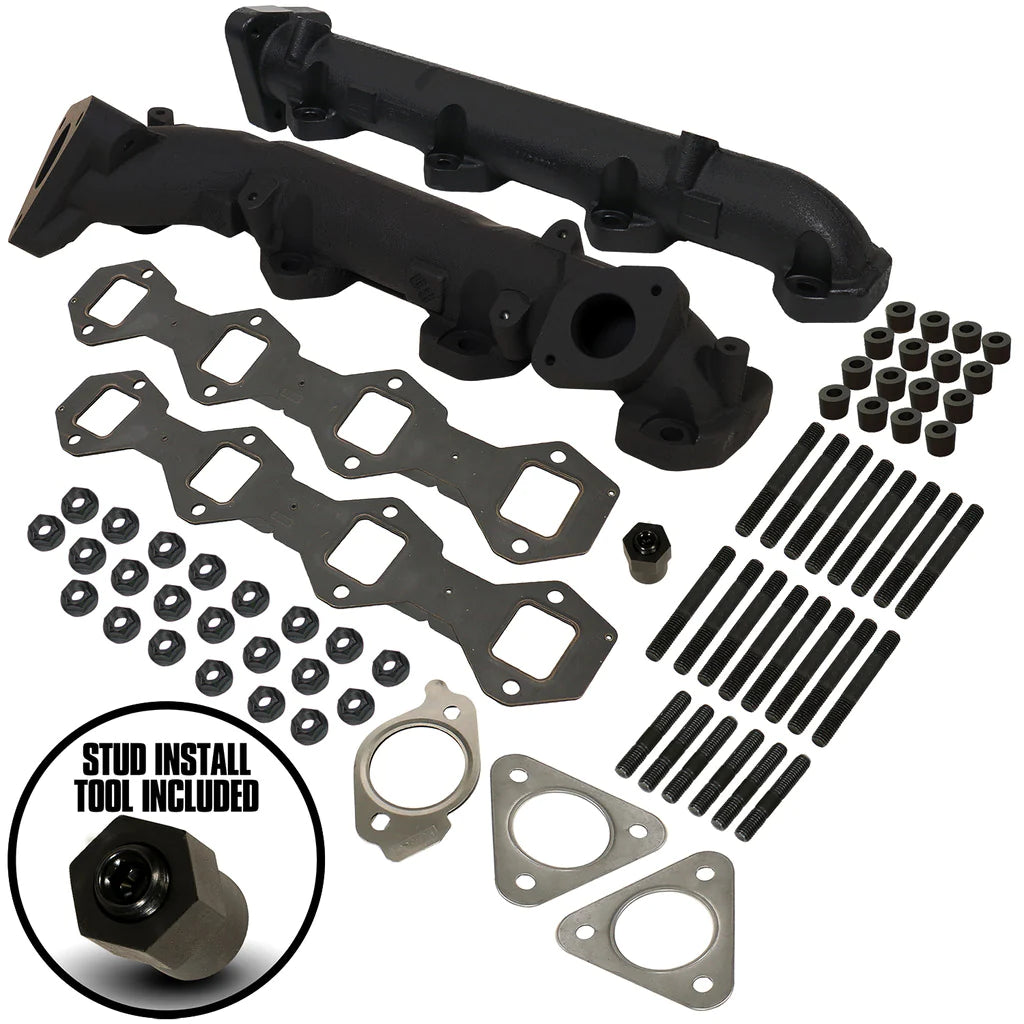 BD Diesel EXHAUST MANIFOLD KIT - FORD 6.7L POWER STROKE F250 / F350 PICK-UP 2015-2019 & F350 / F450 / F550 CAB & CHASSIS 2017-2019 - 1043008 BD Diesel