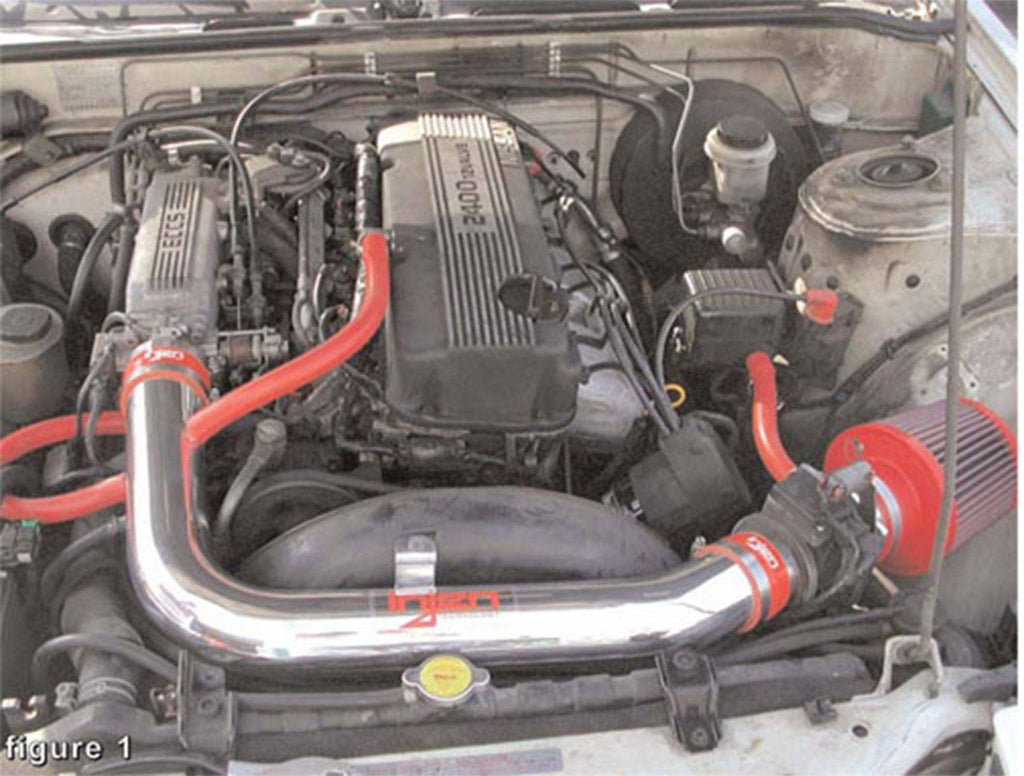 Injen 1989-1990 Nissan 240sx L4-2.4L Is Short Ram Cold Air Intake System (Polished)- IS1910P