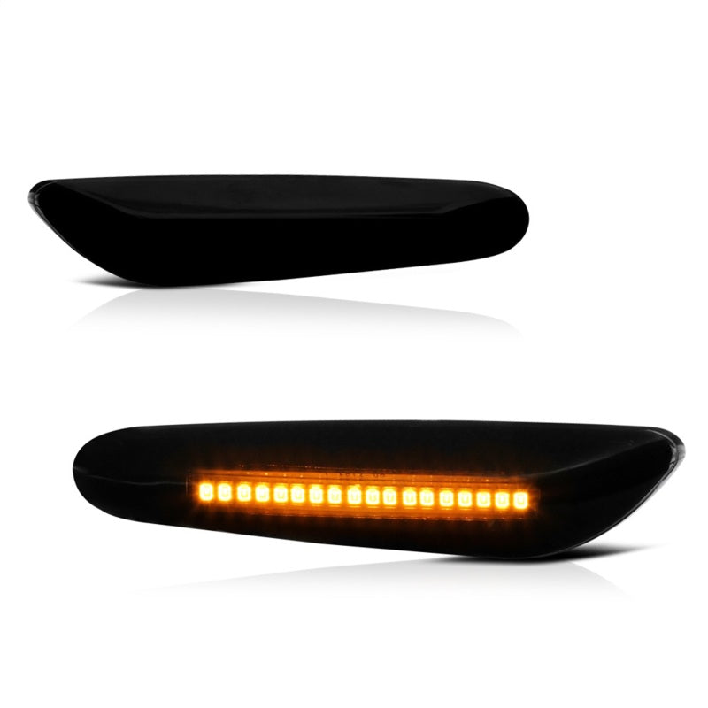 Spyder 06-11 BMW E90/E91 3-Series Complete Assembly Replacement w/ Built In LED Chips - Smoke Lens SPYDER