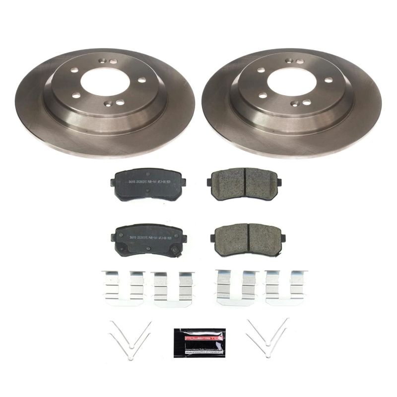 Power Stop 18-20 Hyundai Kona Rear Autospecialty Brake Kit