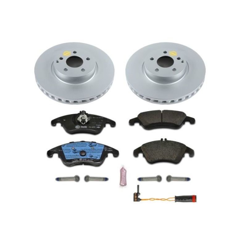 Power Stop 13-14 Mercedes-Benz C300 Front Euro-Stop Brake Kit PowerStop