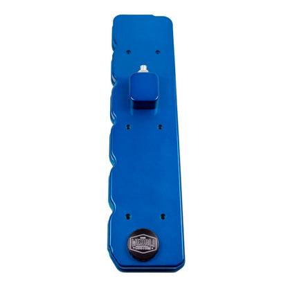 Wehrli 06-18 Cummins WCFab X D&J Precision Billet Valve Cover - Brizzle Blue - WCF100366-BRZ